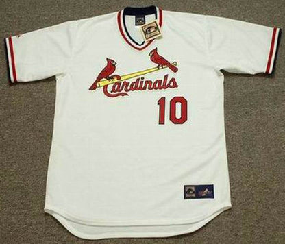 Ken Oberkfell St Louis Cardinals 1982 Cooperstown Home Baseball Stitched Jersey jersey front view