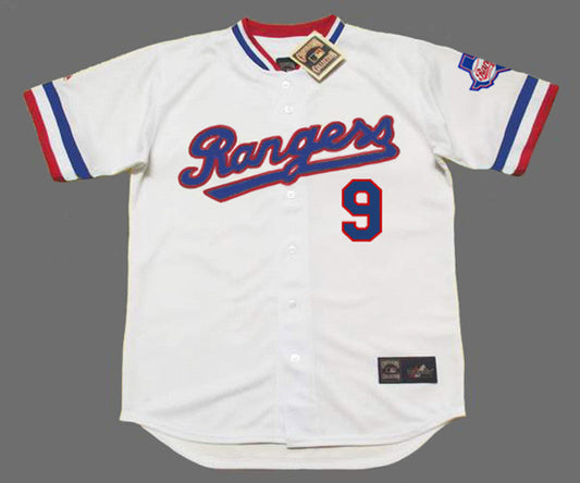 Texas Rangers Pete Obrien MLB jersey front view