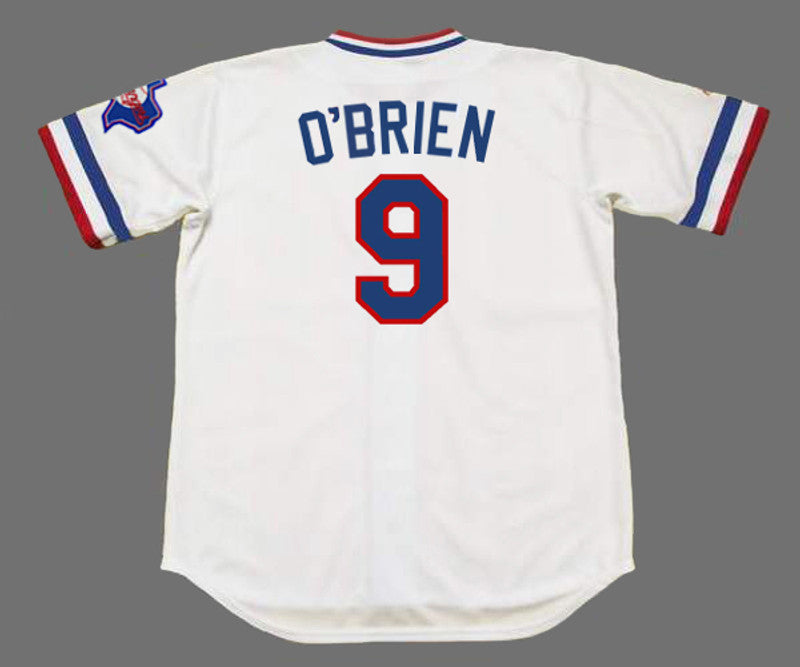 Texas Rangers Pete Obrien MLB jersey front view