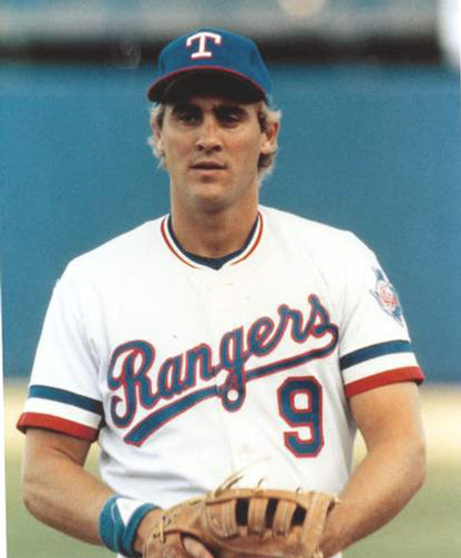 Texas Rangers Pete Obrien MLB jersey front view