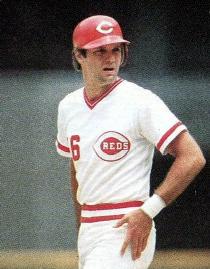 Cincinnati Reds Ron Oester Cooperstown MLB jersey front view