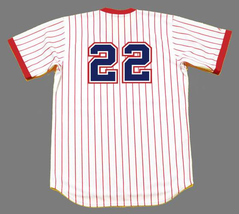Atlanta Braves Rowland Office Cooperstown MLB jersey front view