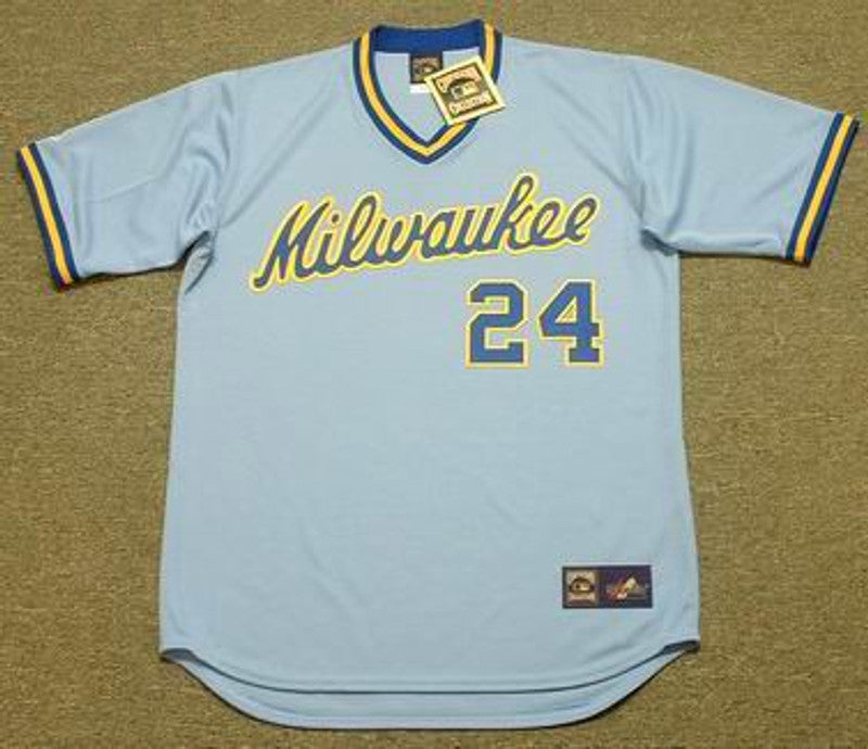 BO MB 1982 Away Throwback Baseball Stitched Jersey, Vintage Baseball Jersey, Retro Sewn Jersey