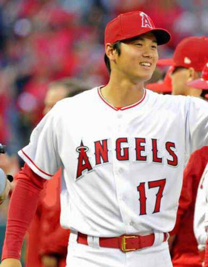 Los Angeles Angels Shohei Ohtani MLB jersey front view