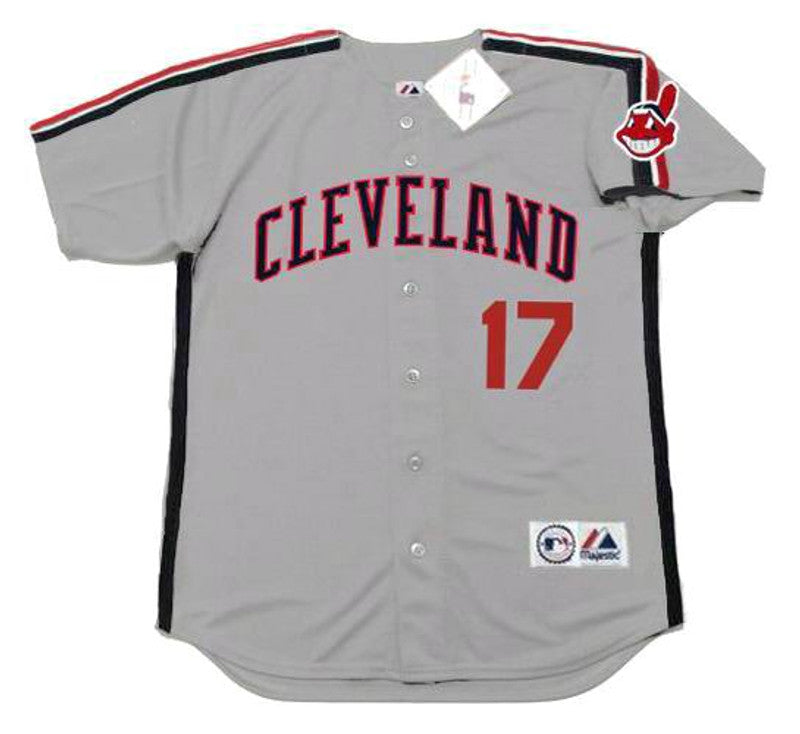Cleveland Indians Bob Ojeda MLB jersey front view