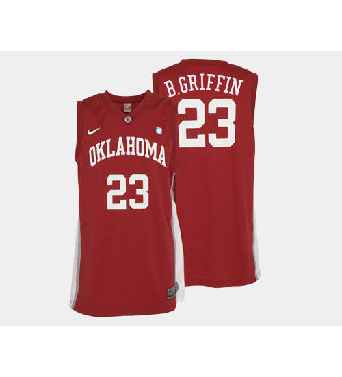 Oklahoma Sooners #23 Blake Griffin Crimson Road College Basketball Jersey stitched college jersey
