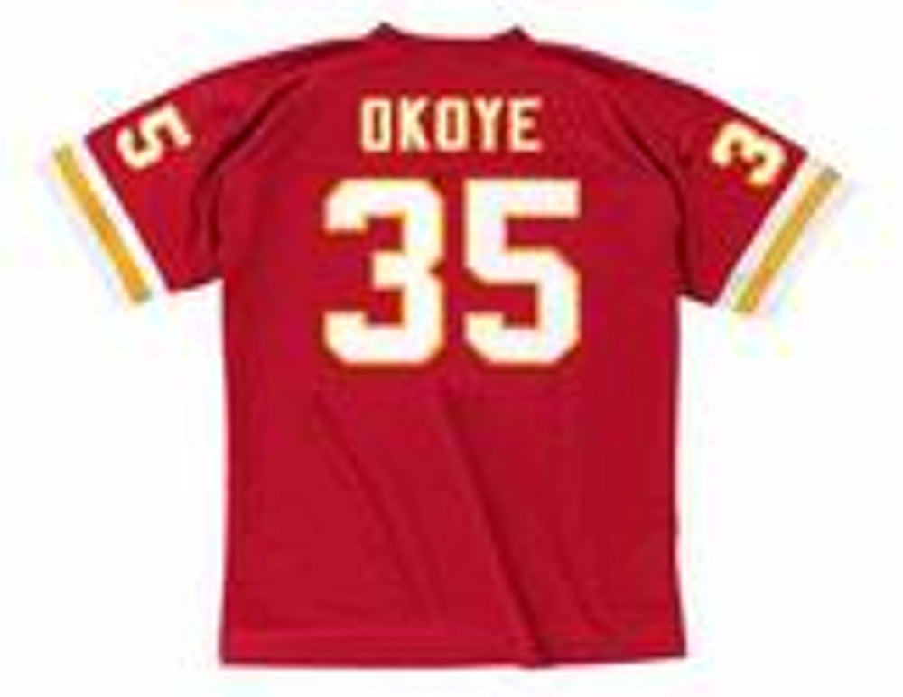 Kansas City Chiefs Christian Okoye NFL jersey front view