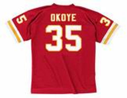 Kansas City Chiefs Christian Okoye NFL jersey front view