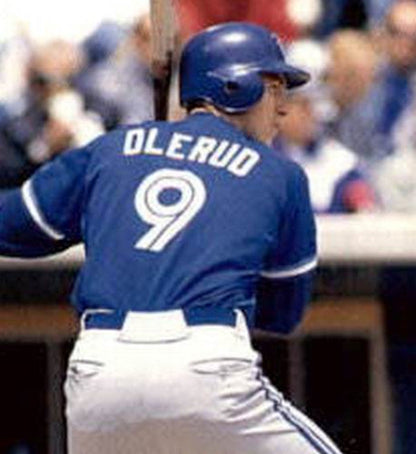 Toronto Blue Jays 1990s Name Number MLB jersey front view