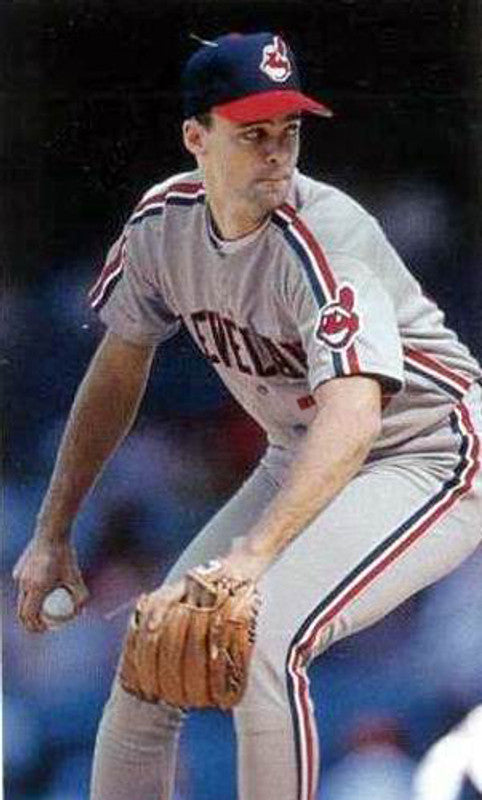 Cleveland Indians Steve Olin MLB jersey front view