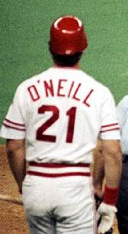 Cincinnati Reds Paul Oneill Cooperstown MLB jersey front view