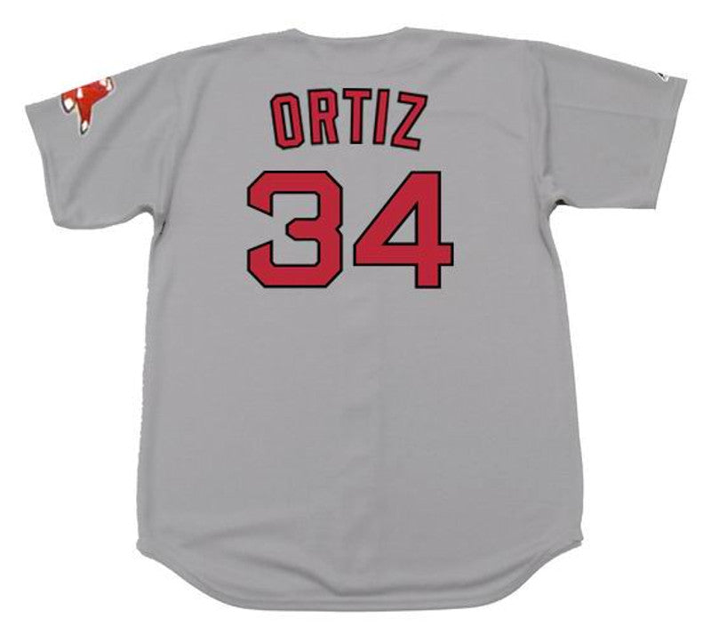 Boston Red Sox David Ortiz MLB jersey front view