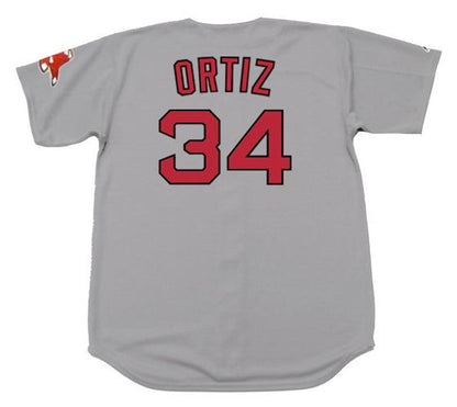 Boston Red Sox David Ortiz MLB jersey front view