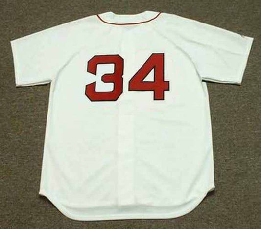 David Ortiz Boston Strong Red Sox 2013 Home Throwback Baseball Jersey jersey front view