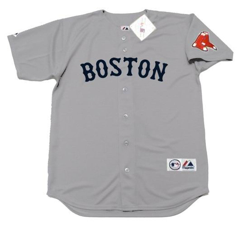 Boston Red Sox Dustin Pedroia MLB jersey front view