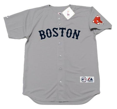 Boston Red Sox Dustin Pedroia MLB jersey front view