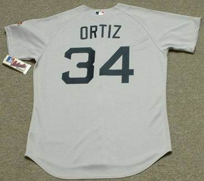 Boston Red Sox David Ortiz MLB jersey front view