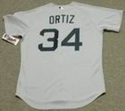 Boston Red Sox David Ortiz MLB jersey front view