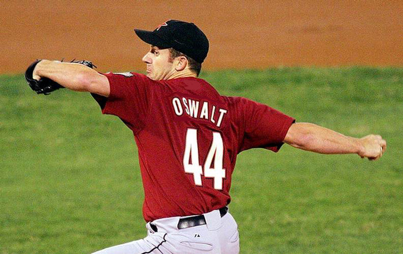 Houston Astros Roy Oswalt MLB jersey front view