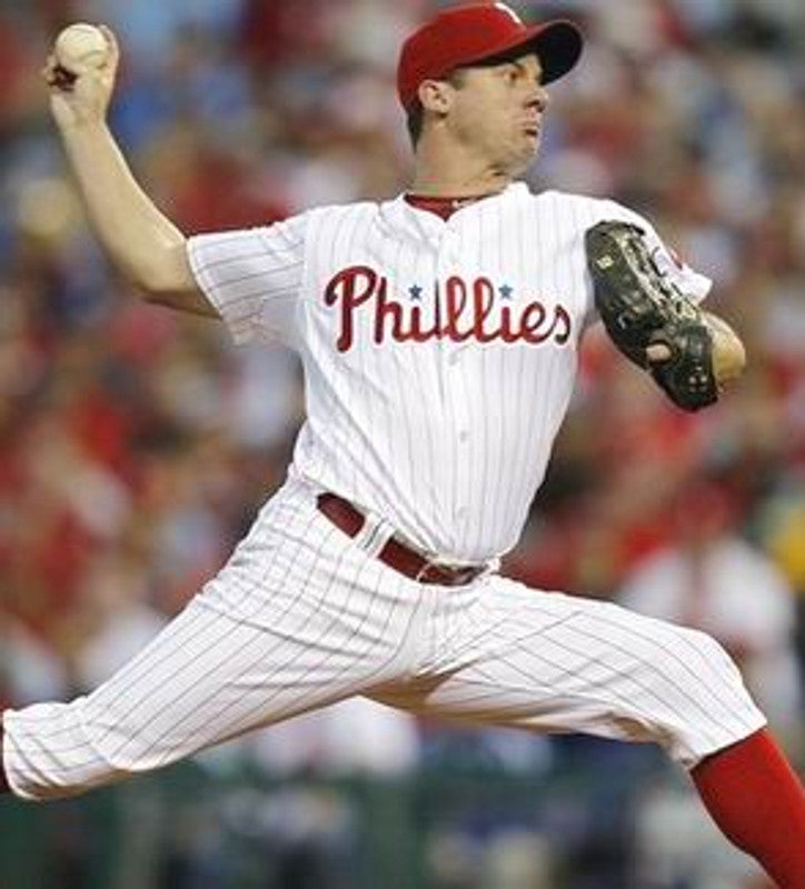 Philadelphia Phillies Roy Oswalt MLB jersey front view