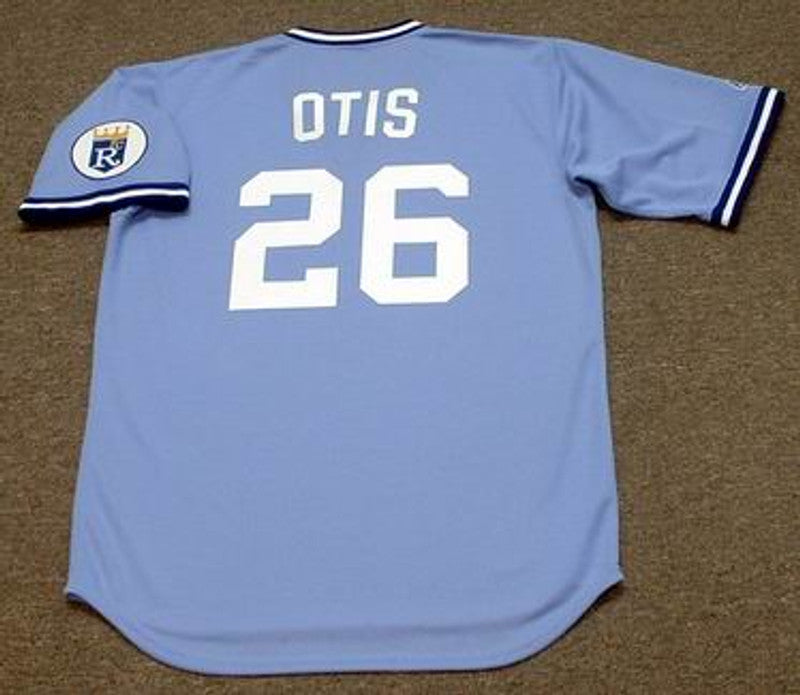 Kansas City Royals Amos Otis MLB jersey front view