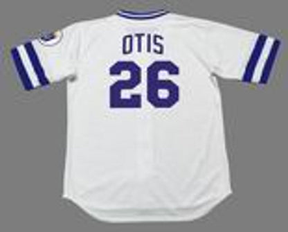 Kansas City Royals Amos Otis MLB jersey front view