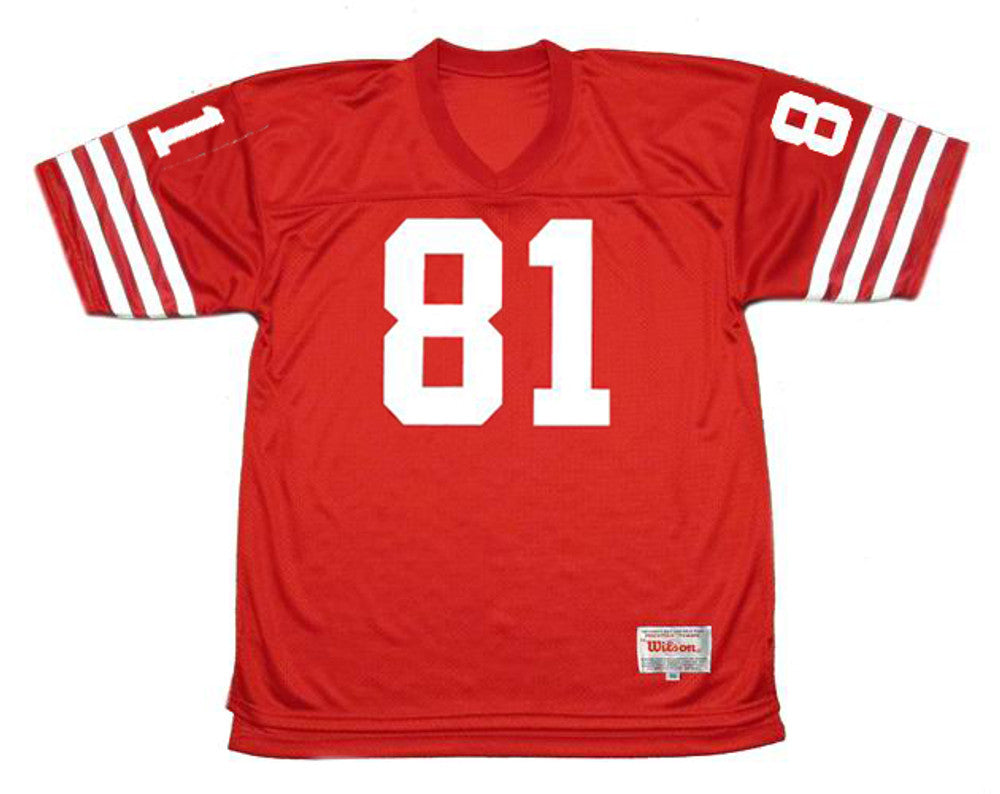 San Francisco 49ers Terrell Owens NFL jersey front view