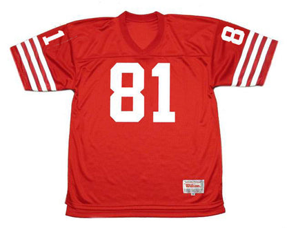 San Francisco 49ers Terrell Owens NFL jersey front view
