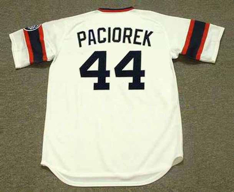 Chicago White Sox Tom Paciorek MLB jersey front view