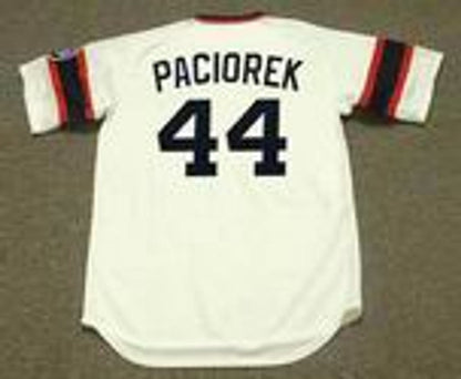 Chicago White Sox Tom Paciorek MLB jersey front view