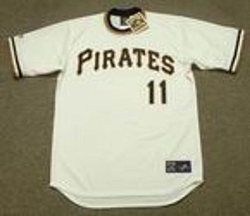 Pittsburgh Pirates Jose Pagan Cooperstown MLB jersey front view