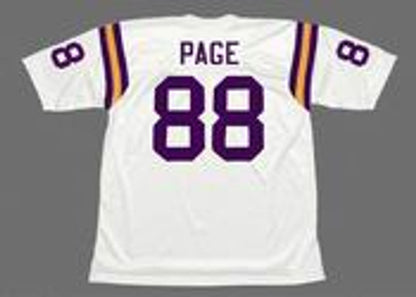 Minnesota Vikings Alan Page NFL jersey front view