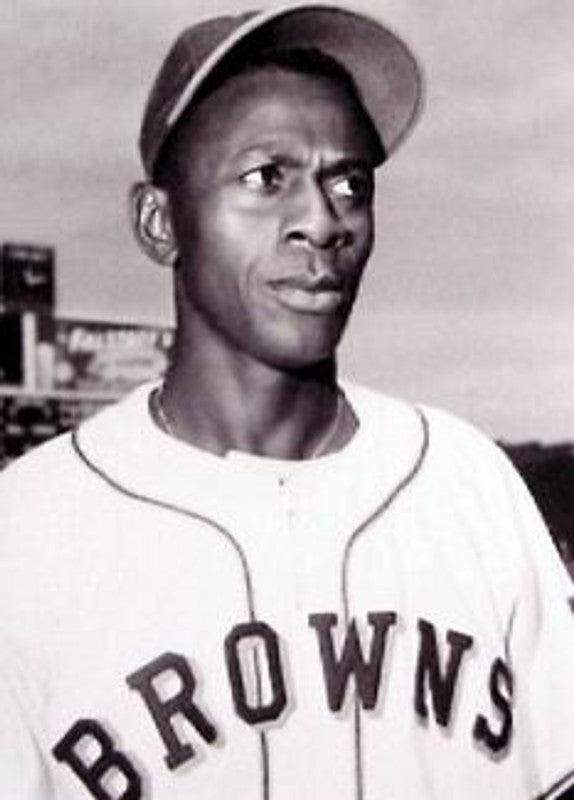Satchel Paige St Louis Browns 1951 Cooperstown Throwback Baseball Jersey jersey front view