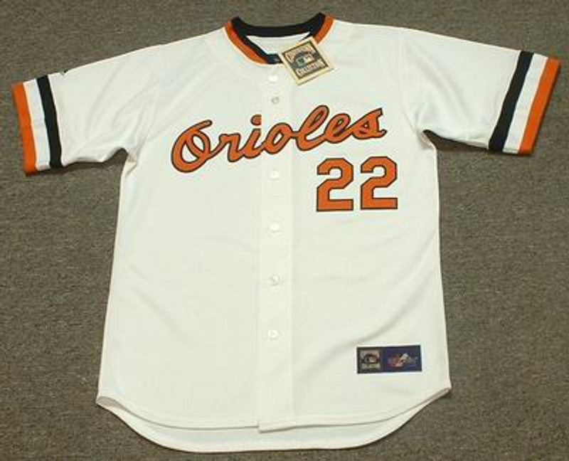 Baltimore Orioles Jim Palmer Cooperstown MLB jersey front view