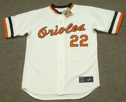 Baltimore Orioles Jim Palmer Cooperstown MLB jersey front view
