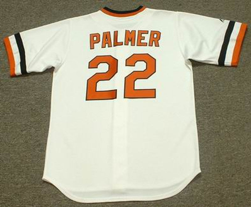 Baltimore Orioles Jim Palmer Cooperstown MLB jersey front view
