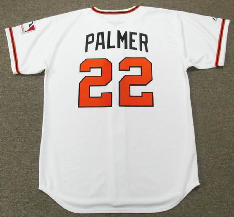 Baltimore Orioles Jim Palmer Cooperstown MLB jersey front view