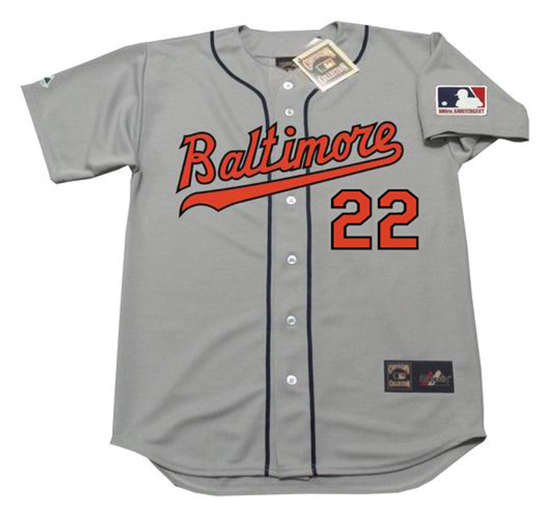 Baltimore Orioles Jim Palmer Cooperstown MLB jersey front view