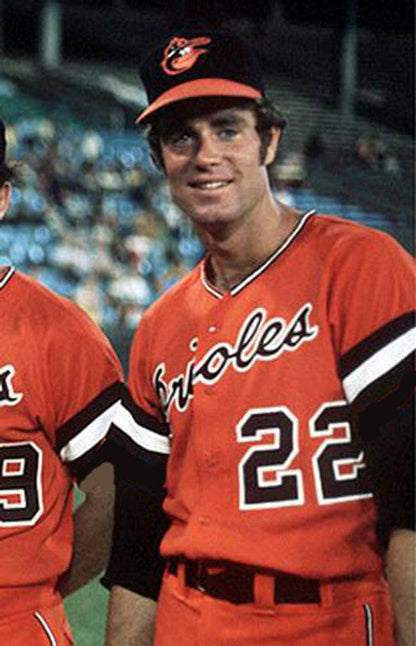 Baltimore Orioles Jim Palmer Cooperstown MLB jersey front view