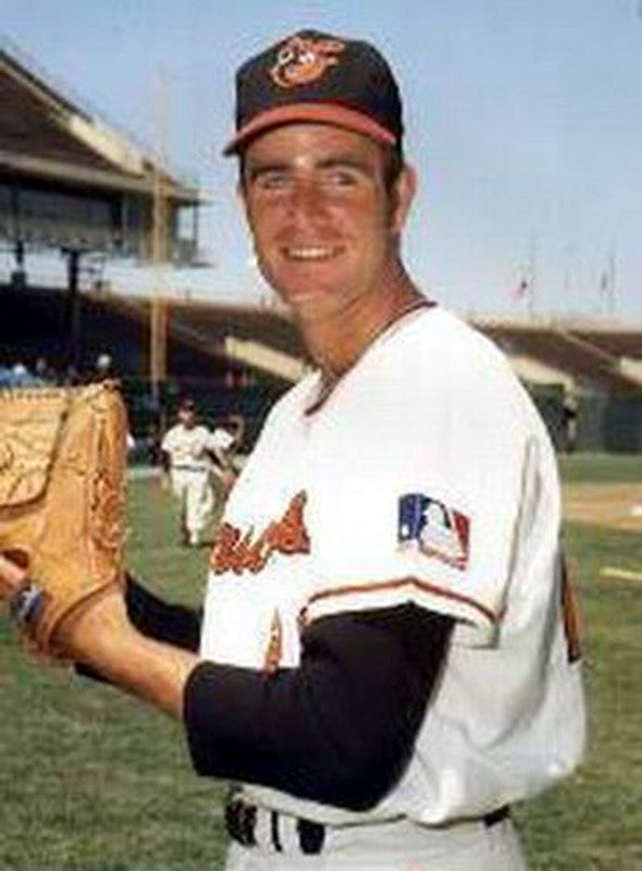Baltimore Orioles Jim Palmer Cooperstown MLB jersey front view