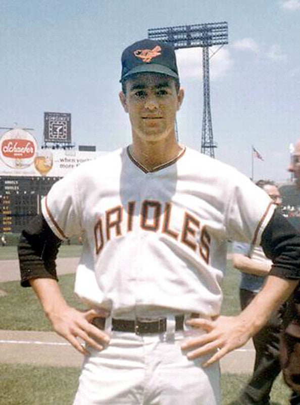 Baltimore Orioles Jim Palmer Cooperstown MLB jersey front view