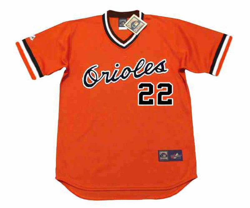 Baltimore Orioles Jim Palmer MLB jersey front view