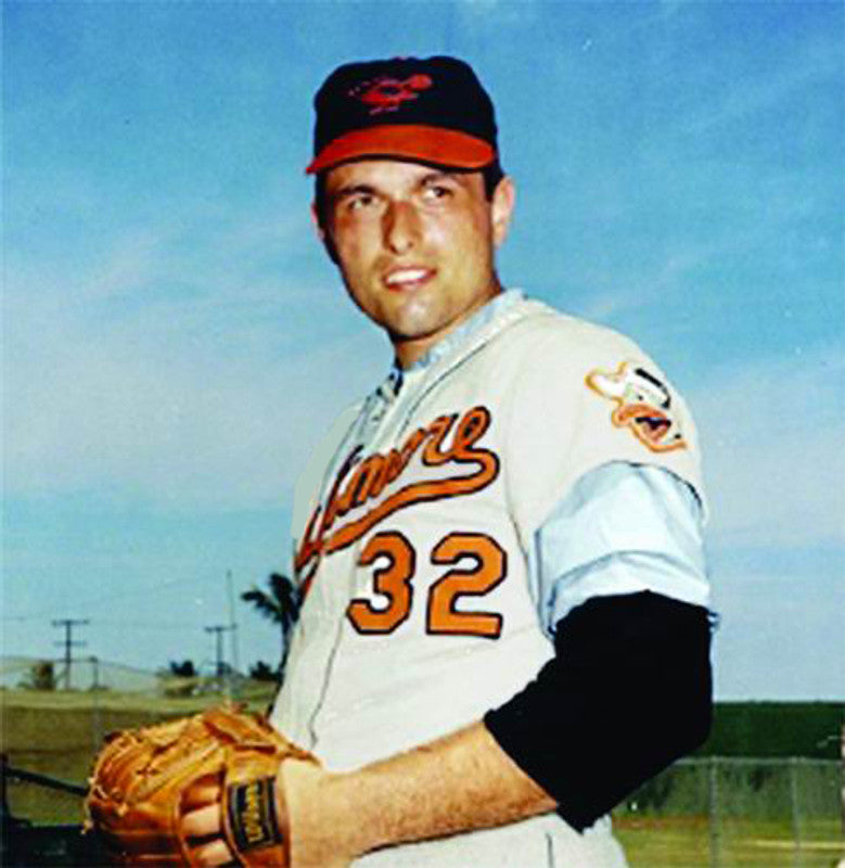 Baltimore Orioles Milt Pappas Cooperstown MLB jersey front view