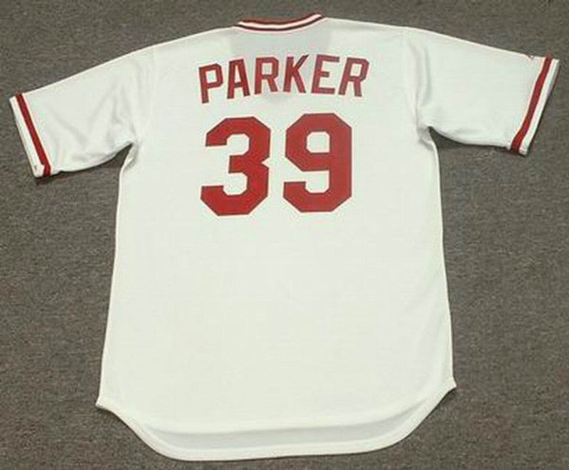 Cincinnati Reds Dave Parker Cooperstown MLB jersey front view