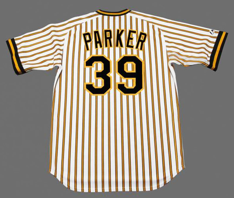 Pittsburgh Pirates Dave Parker Cooperstown MLB jersey front view