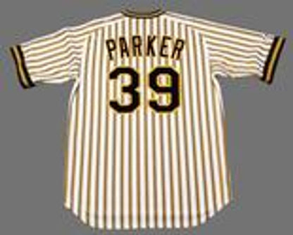Pittsburgh Pirates Dave Parker Cooperstown MLB jersey front view