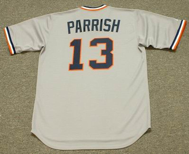 Detroit Tigers Lance Parrish Cooperstown MLB jersey front view