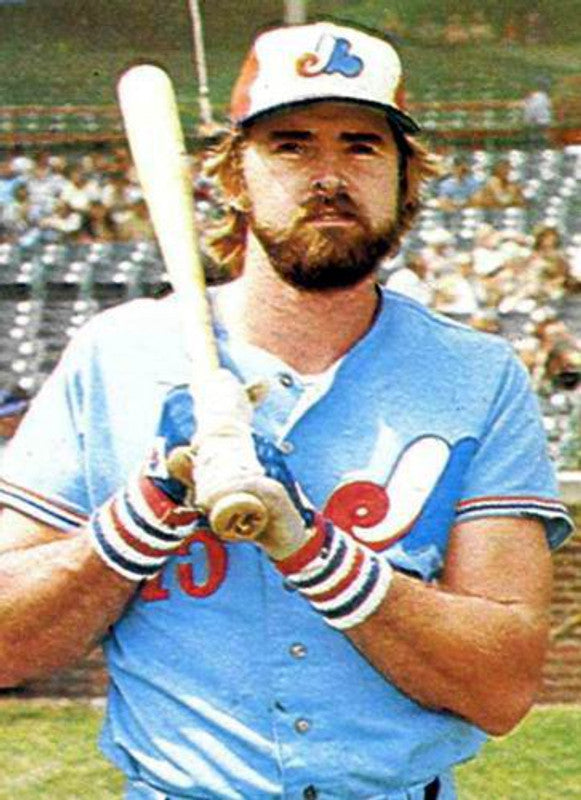 Montreal Expos Larry Parrish Cooperstown MLB jersey front view