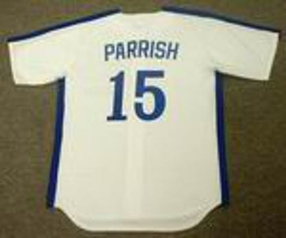 Montreal Expos Larry Parrish Cooperstown MLB jersey front view