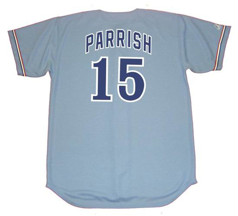 Montreal Expos Larry Parrish Cooperstown MLB jersey front view